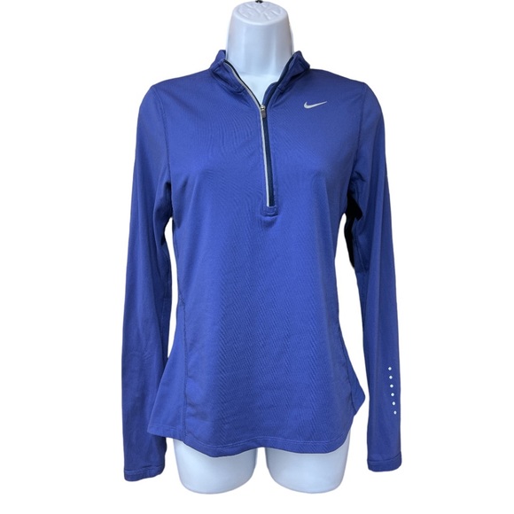 Sz XSmall Nike Dri-Fit Zip Up Top Shirt - Picture 2 of 4